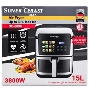 سرخ‌کن بدون روغن sliver Crest MAX مدل SC-6096