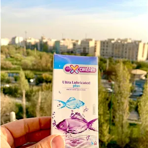 کاندوم ساده مدل اولترا لوبریکانت پلاس ایکس دریم12 عددی