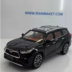 ماکت ماشین فلزی تویوتا هایلندر (Toyota Highlander) چه ژی 1.24