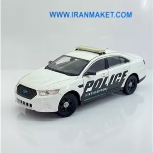 ماکت ماشین فلزی پلیس فورد اینترسپتور (Ford Interceptor Police) ویلی 1.24