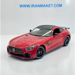 ماکت ماشین فلزی بنز ای ام جی (Mercedes Benz AMG GT R) ویلی 1.24