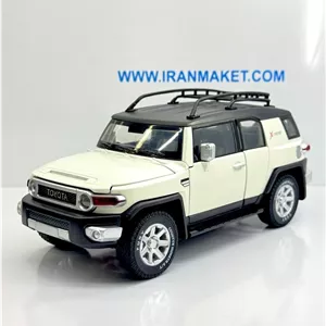 ماکت ماشین فلزی تویوتا اف جی کروز (Toyota Fj Cruiser) چه ژی 1.24