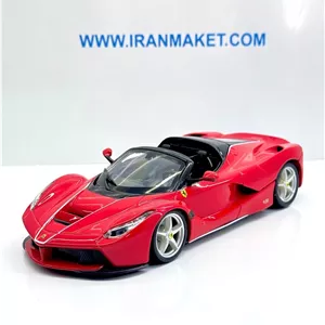 ماکت ماشین فلزی فراری لافراری (Ferrari LaFerrari) بوراگوو 1.24