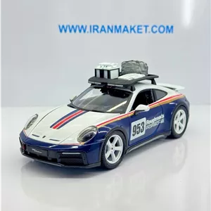ماکت ماشین پورشه 911 داکار (Porsche 911 Dakar) بوراگوو 1.24