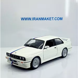 ماکت ماشین فلزی بی ام و سری 3 (BMW M3 1988) بوراگوو 1.24