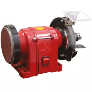 دستگاه سنگ سنباده 125 میلیمتر با سه نظام و صفحه سنباده محک DGD-125 2