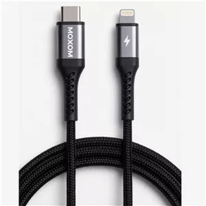 کابل تبدیل USB-C به لایتنینگ موکسوم مدل MX-CB266  طول 1.2 متر