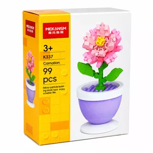 ساختنی 99 تکه مکانسم مدل گل میخک کد 337