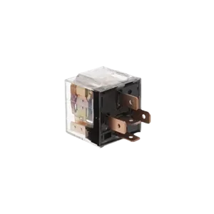 رله 4 فیش شیشه ای دو پلاتین