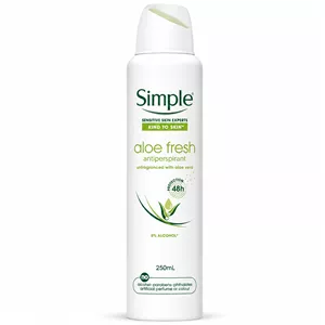 اسپری ضد تعریق سیمپل Simple مدل Aloe Fresh