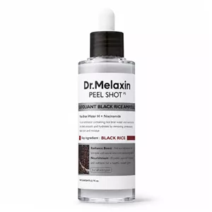 آمپول/پیل شات لایه‌بردار برنج سیاه دکتر ملاکسین Dr Melaxin Peel Shot Glow Black Rice Peeling