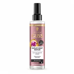 اسپری دوفاز مراقبت مو تقویت کننده دیپ ریپیر شوارتزکف گلیس Deep Repair Amplifier Hair Spray Schwarzkopf Gliss