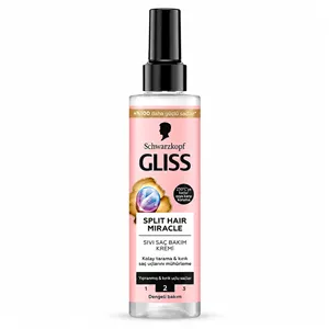اسپری دوفاز مراقبت مو ترمیم کننده اسپلیت هر میراکل شوارتزکف گلیس Split Hair Miracle Repair Hair Spray Schwarzkopf Gliss