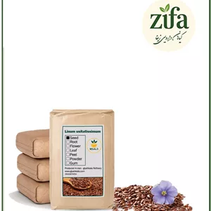 دانه کتان خشک فله