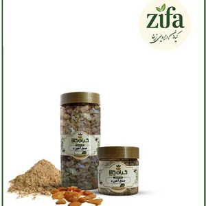 صمغ آنغوزه خشک یا پودری بسته بندی