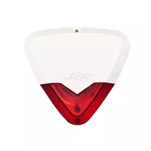 آژیر فلاشر دزدگیر آسا مدل siren&strobe
