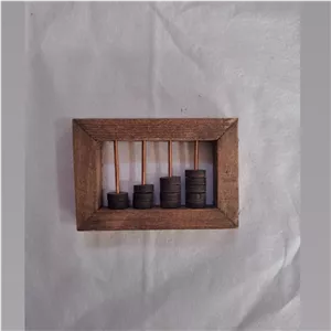چرتکه چوبی کوچک بسته 5عددی