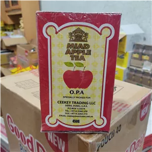 چای سیاه دو سیب میعاد (سریلانکا)ارگانیک و اصل 450گرم تاریخ جدید