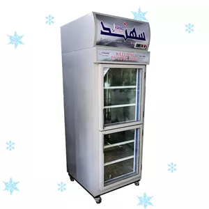  فریزر  کبابی نقره ای عمق سفارشی سهند عرض 80 سانت(ارسال با باربری و پس کرایه) 
