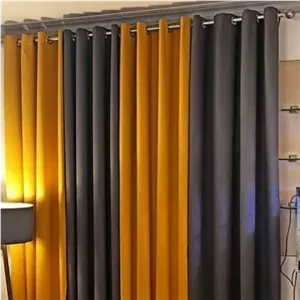 پرده پانچ هازان در ارتفاع دلخواه دوخته شده (قیمت هر قواره رنگبندی کامل)