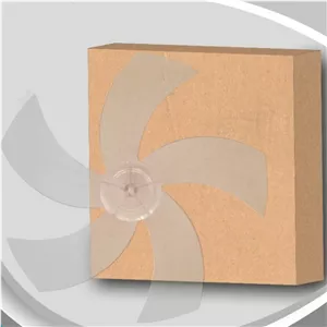پروانه پنکه آیکو (پروانه 5 پر پنکه) شفاف
