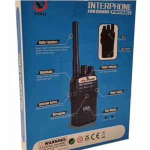 بی سیم interphone اصلی با دوعددباطری ویکعددپیچ گوشتی