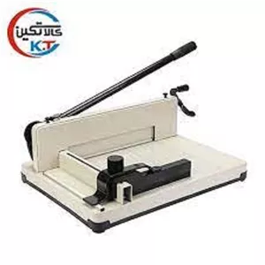 دستگاه کاتر و گیوتین کتاب a4 مدل 858 کاتر قدرتی آکبند