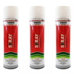 اسپری رنگ سفید براق واکو مدل 300ML بسته 3 عددی