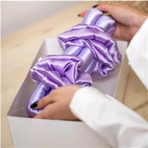 بیگودی پرنسسی ساتن ابریشم lx چهار تیکه (همراه با کلیپس) 