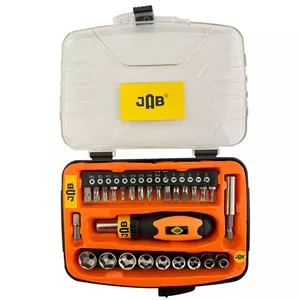 سری بکس و پیچ گوشتی جاب مدل JB-2727 مجموعه 27 عددی