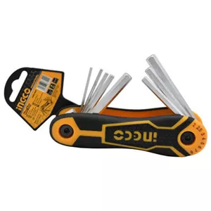 آچار آلن شش گوش اینکو مدل HHK-14081 مجموعه 8 عددی