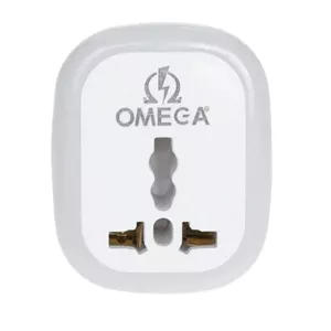 تبدیل 3 به 2 امگا مدل Omega M101 چراغ دار با گارانتی