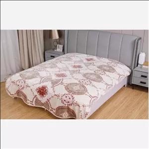 پتو مسافرتی دونفره  ابریشمی سنگین وزن طرح دار