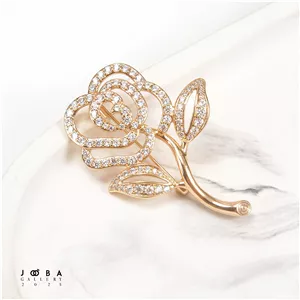 گل سینه طرح گل ژوپینگ کد 1091482099