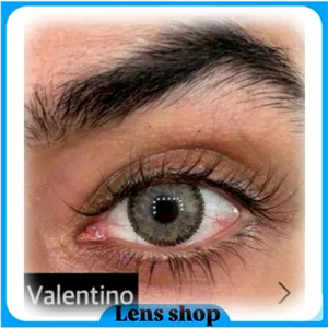  لنز عسلی دور دار Unique Valentino