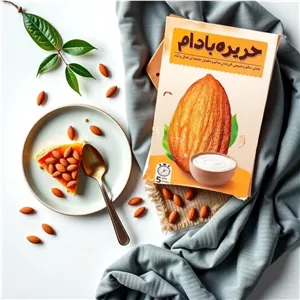 حریره بادام (کاملا طبیعی و اصل مناسب هر سن)