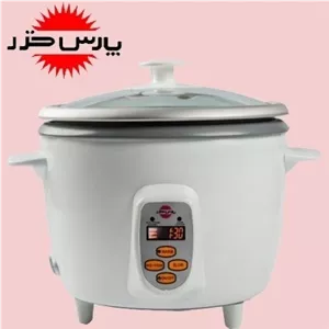 پلوپز مولتی کوکر پارس خزر 4 نفره تفتان (آرام پز بخارپز)