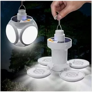 چراغ شارژی خورشیدی Flash Light Solar Emergency Charging Lamp 2029