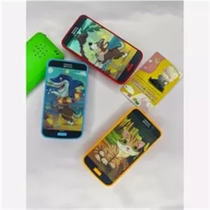 تلفن همراه موبایل گوشی موزیکال و چراغدار با طرح های کارتونی