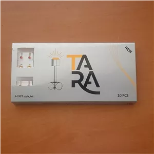 گوشواره طبی تارا با روکش طلای 24 عیار بسته 100 جفتی با قیمت استثنایی بصورت عمده 