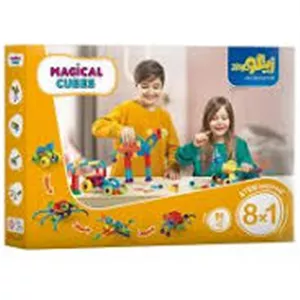 کمک آموزشی.مکعب های جادویی32قطعه.زرد.3 1.زینگو - 6261195901365
