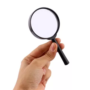 ذره بین 60 میلی متری STRAIGHT-SHANK GLASS مناسب برای بزرگ نمایی انواع اجسام ریز و کوچک (بسته 1 عددی)