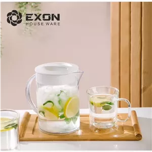 پارچ آب درب دار اکرولیک سایز بزرگ 