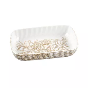 مرغ خوری مستطیل گلدکیش طرح سارینا سایز متوسط کد GK701134-6 (پس کرایه)