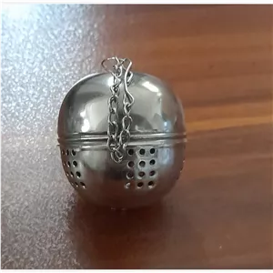 صافی چای بزرگ زنجیر دار صافی دمنوش استیل