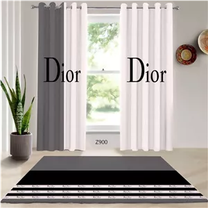 پرده اتاق خوابی طرح Dior