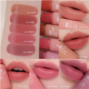 تینت مات لاین نود پریپرا حجم 4 گرم موجود در 2 رنگ peripera Ink Velvet Nude. Collection