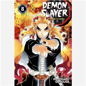 مانگا دمون اسلیر Demon Slayer Kimetsu no Yaiba 8 (شیطان کش 8)