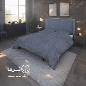 سرویس کاور لحاف نخ پنبه ترک یک نفره 120 مدل پتینه 3 تکه 