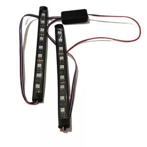 چراغ فلاشر 7 رنگ 12 حالته خودرو و موتورسیکلت ژله ایی (جفتی)